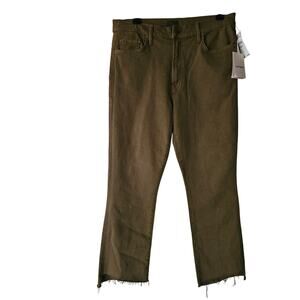 Mother The Insider Crop Step Fray – Play Date – NWT – Size 32